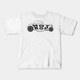 Hotrod - Retro Design Kids T-Shirt